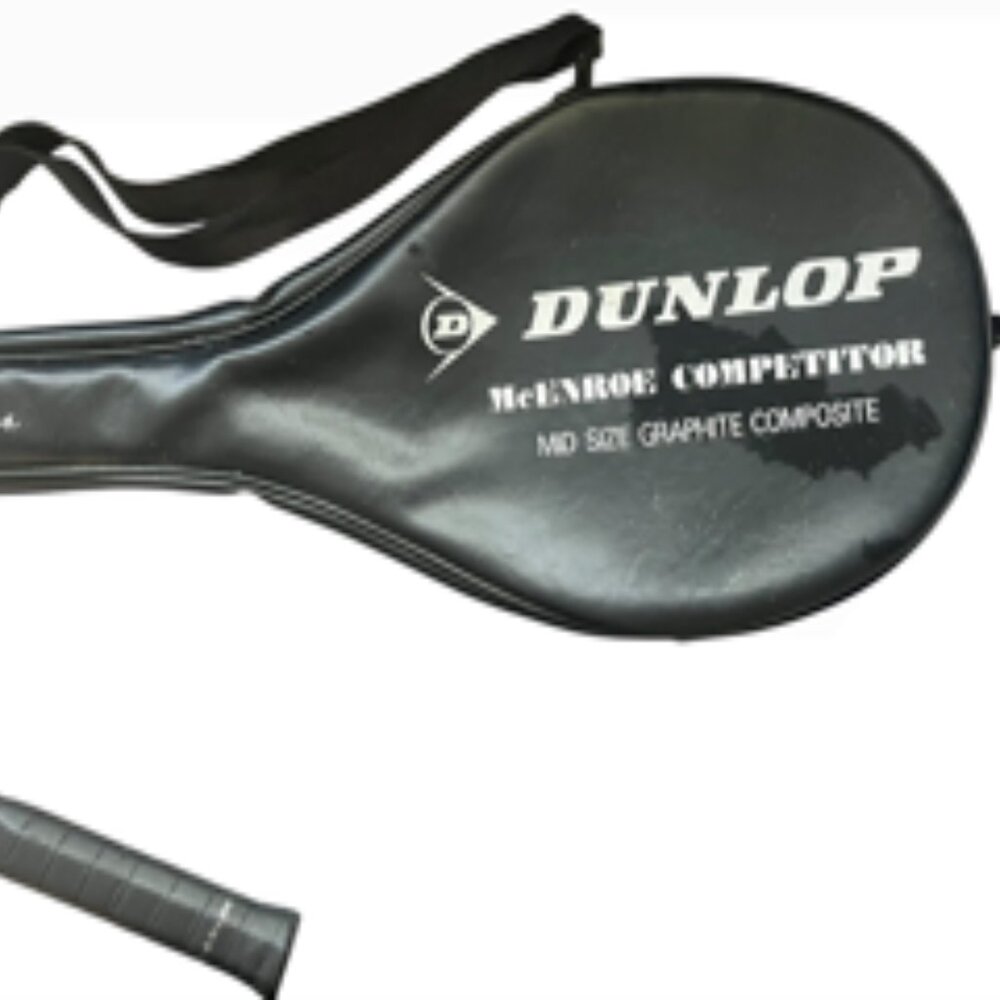 Vintage DUNLOP Mid Size Graphite Composite Tennis Racquet